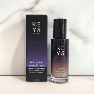 KEYS SOULCARE Its Like Skin 2 in 1 Concealer + Tint Shade 350N Tan Neutral- NIB